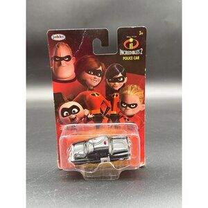Police Car Incredibles 2 Disney Collectible Diecast Toy Vehicle New